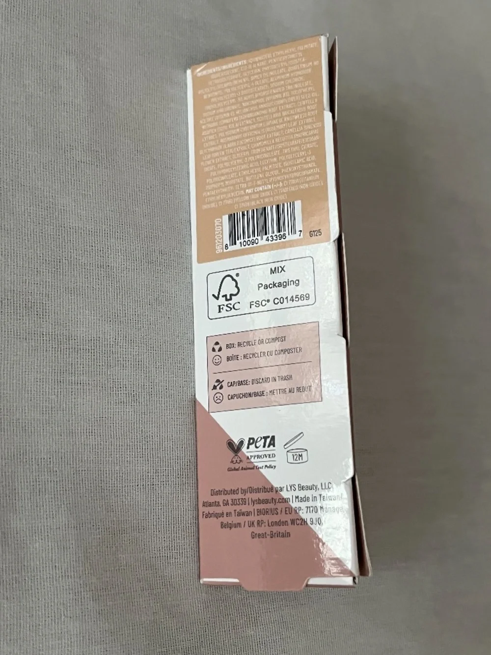 NEW in box LYS Beauty Bright Start MG2 Bisque